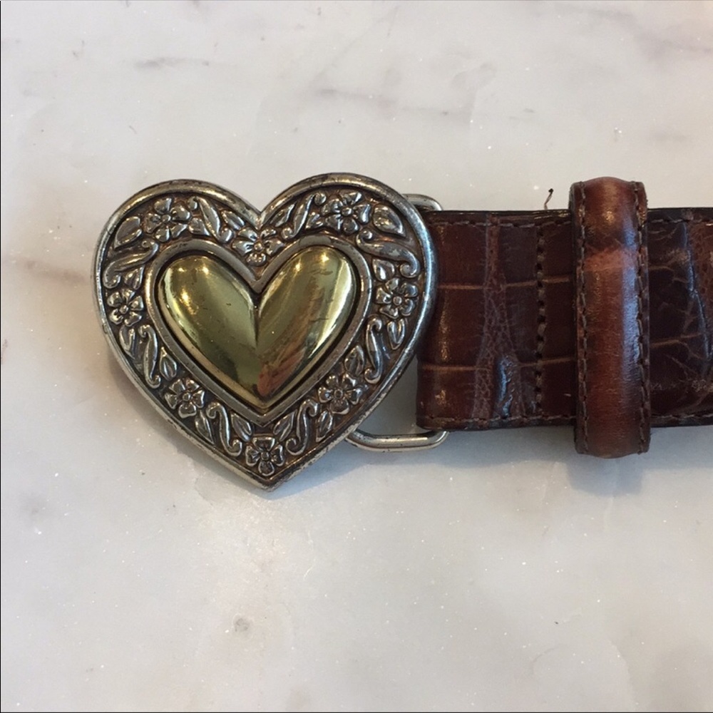 Sale! Brighton leather heart belt - Picture 8 of 9
